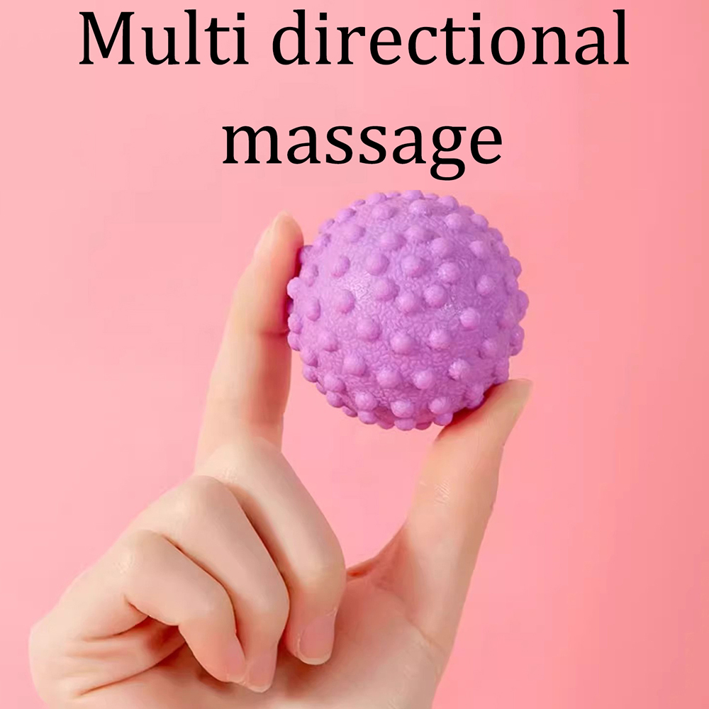 Pilates Yoga Ball - كرة تدليك محمولة من مادة TPR