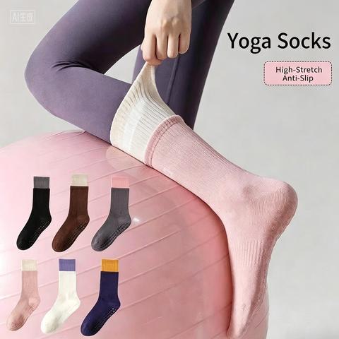 Pilates Yoga One - جوارب للجنسين من البوليستر مقاس واحد،