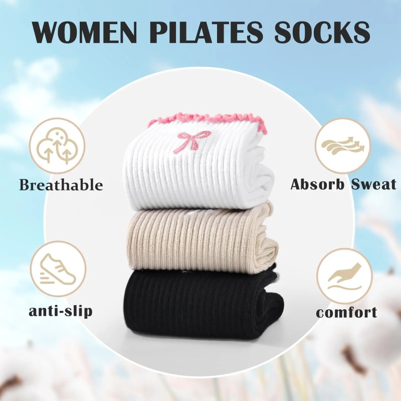 Pilates & Yoga Reversible Mockneck Sweatshirt - جوارب يوغا احترافية، مصنوعة من القطن
