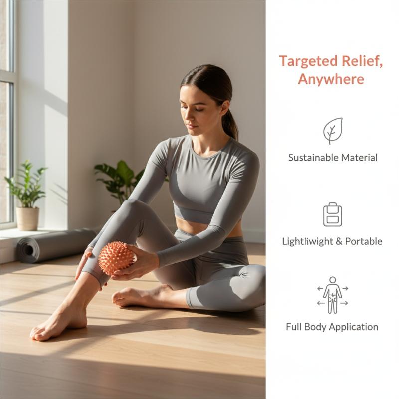 Pilates Yoga Ball - كرة تدليك القدم مع نتوءات للبيلاتس