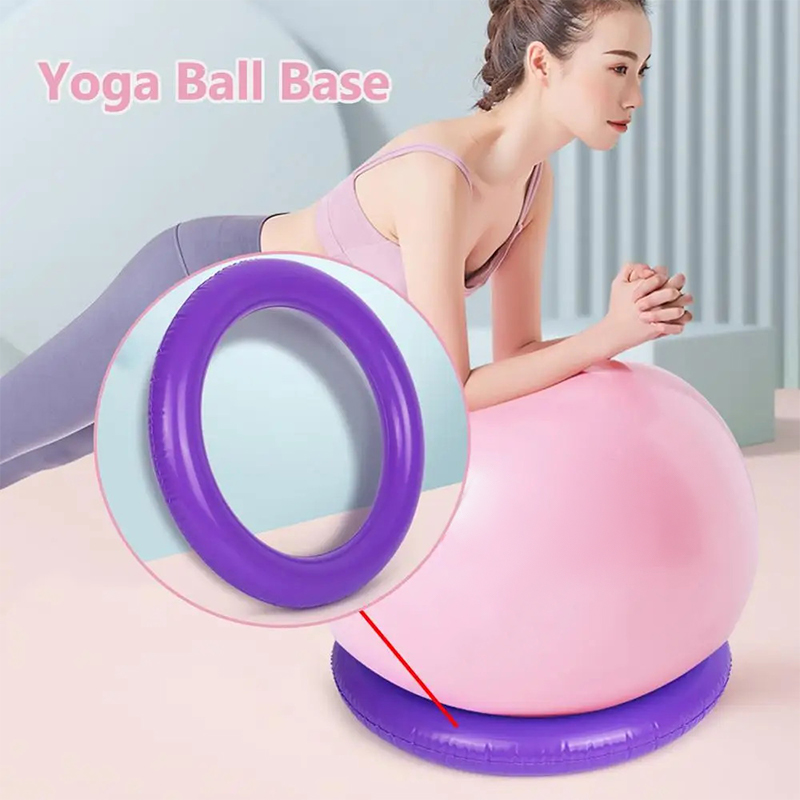 قاعدة كرة يوغا للجيم مانعة للا - مراجعة Pilates Yoga Ball وسعره