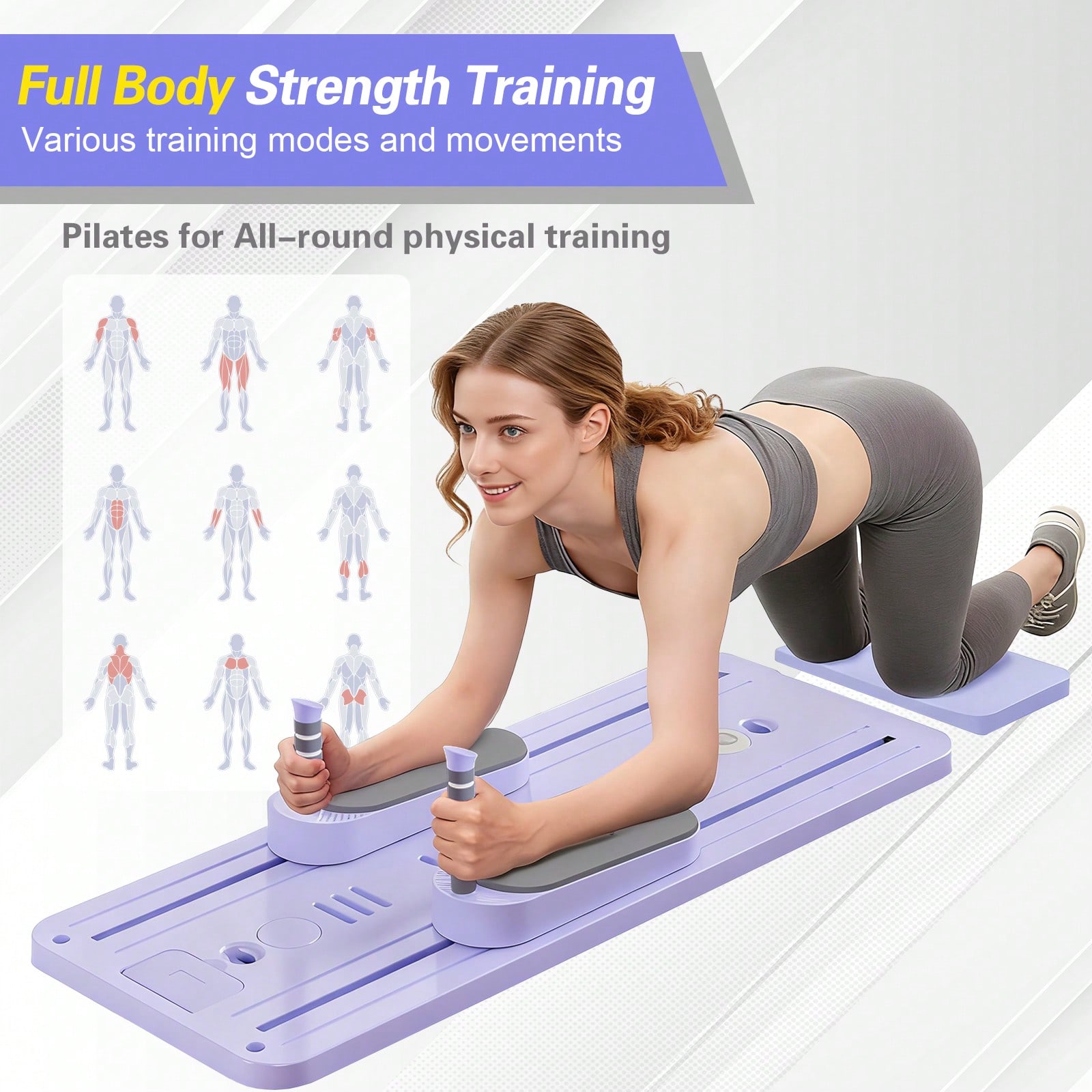 جهاز بيلاتس ريفورمر مع قضيب، ل - مراجعة Pilates & Yoga Reversible Mockneck Sweatshirt وسعره