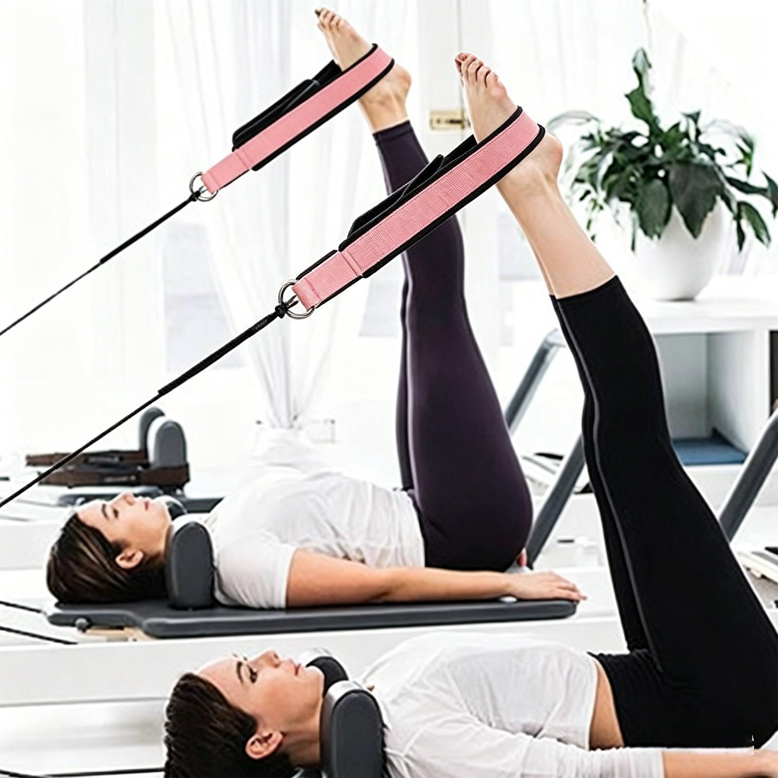 حزام بيلاتس مكون من قطعتين على - مراجعة Pilates Yoga Class وسعره