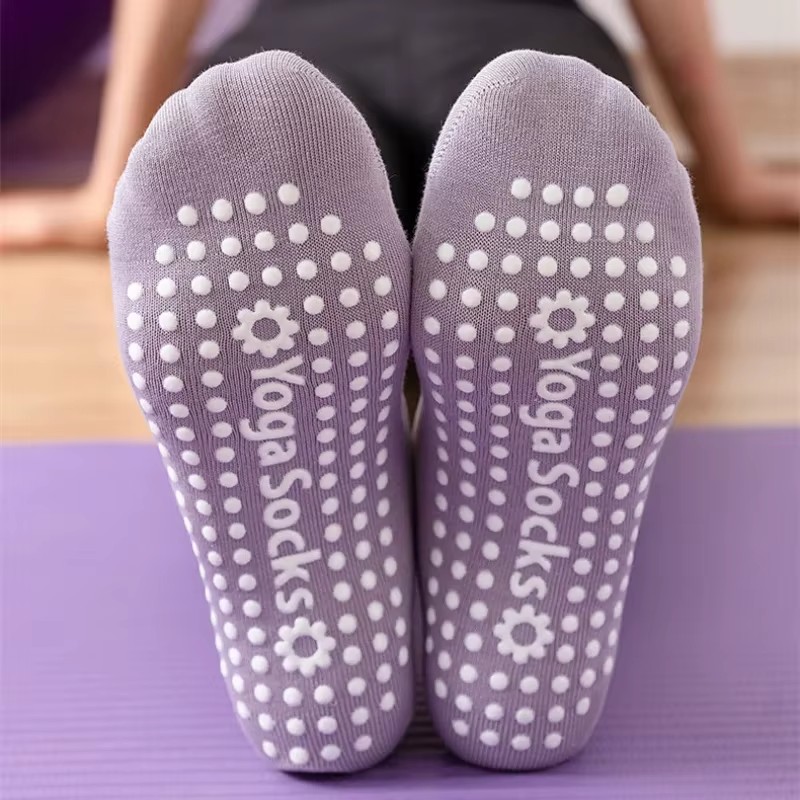 تنفس منشفة أسفل اليوغا الجوارب - مراجعة Pilates Yoga Workout وسعره