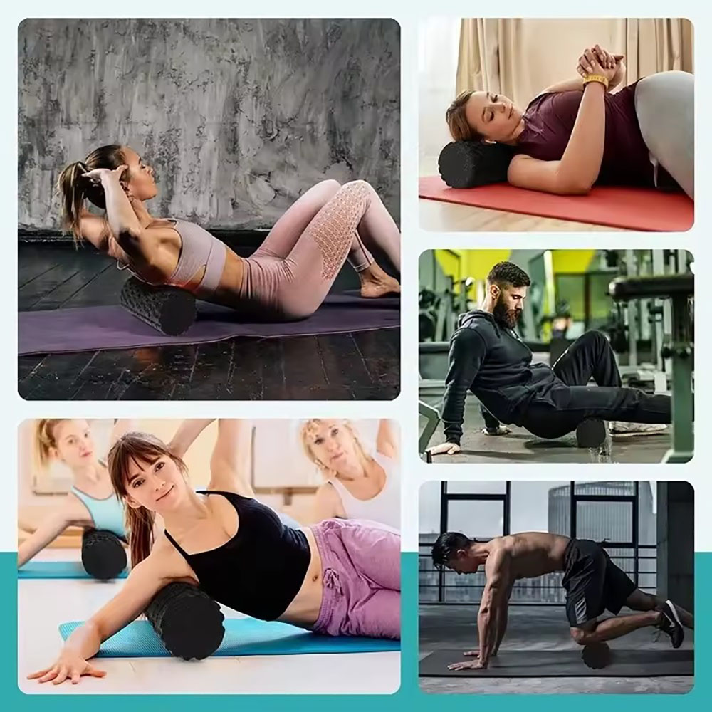 أسطوانة رغوية بطول 33 سم لتدلي - مراجعة Pilates Yoga Roller وسعره