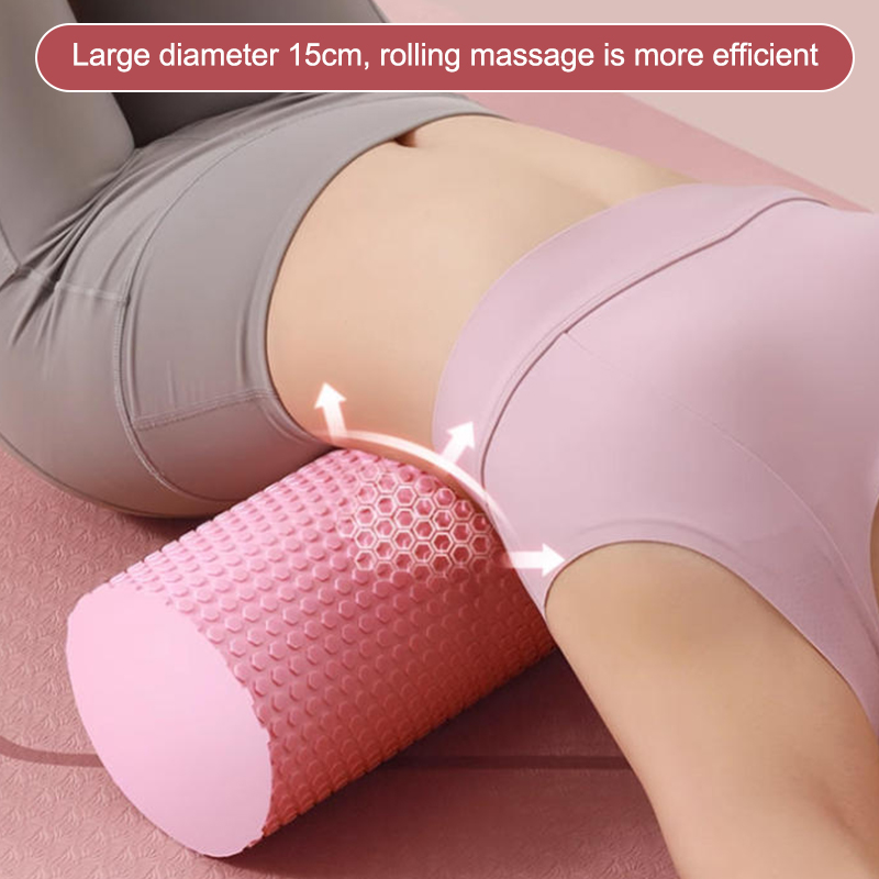 * أسطوانة رغوية صلبة من إيفا ب - مراجعة Pilates Yoga Roller وسعره